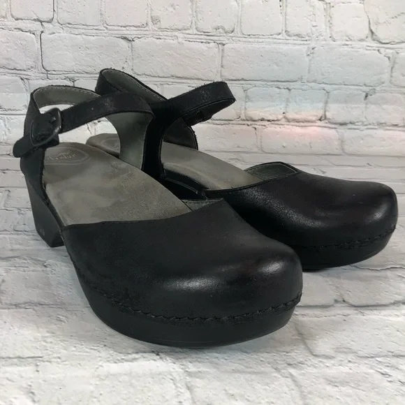 Dansko Sam Black Soft Full Grain Mary Jane 38 comfort - Picture 3 of 9